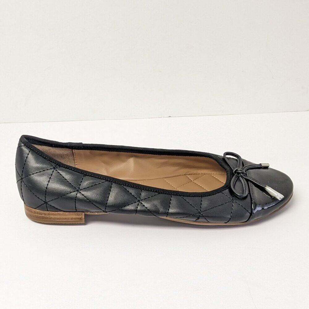 Aerosoles Celia Quilted Ballet Flats, Black, Women's 7